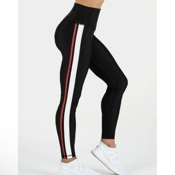 Ryderwear Stride High Waisted Leggings in Black Size Small - Picture 2 of 7